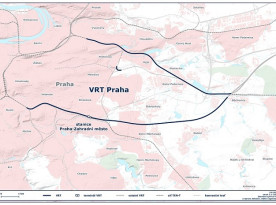 Mapa VRT Praha