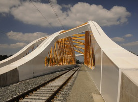 Železniční most Oskar u Břeclavi